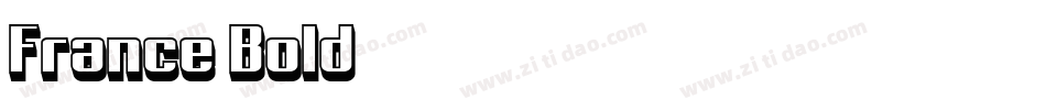 France Bold字体转换